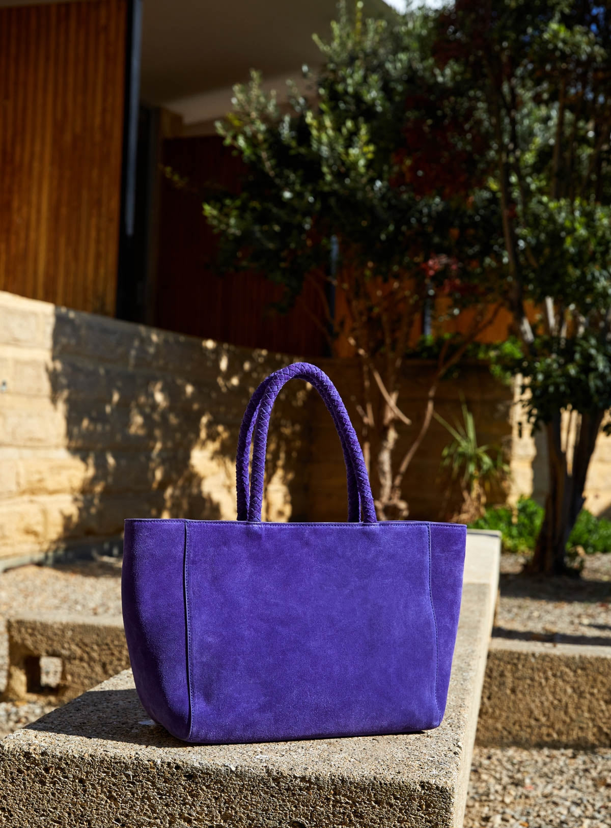 Clarence Split Bag - Purple