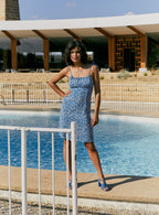 Robe Dana Myosotis - Canard