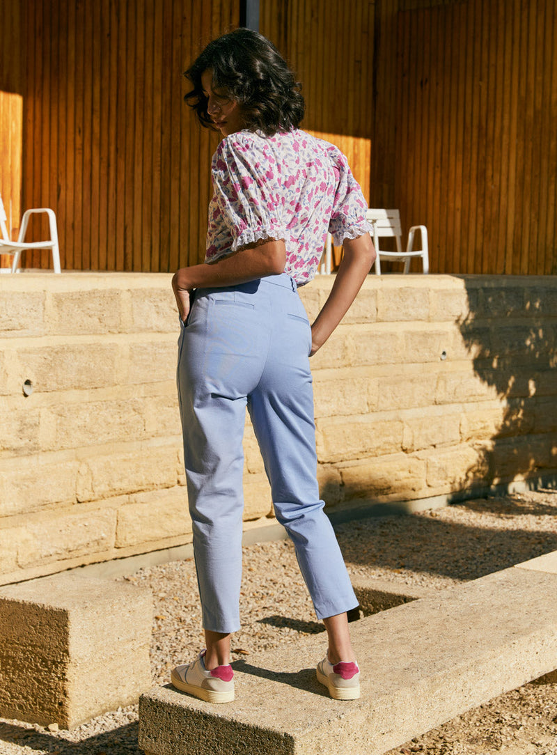 Petite Mendigote - Pantalones Emmanuel - Azul