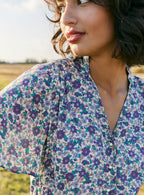 Lisa Romane Dress - Royal