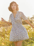 Lisa Romane Dress - Royal