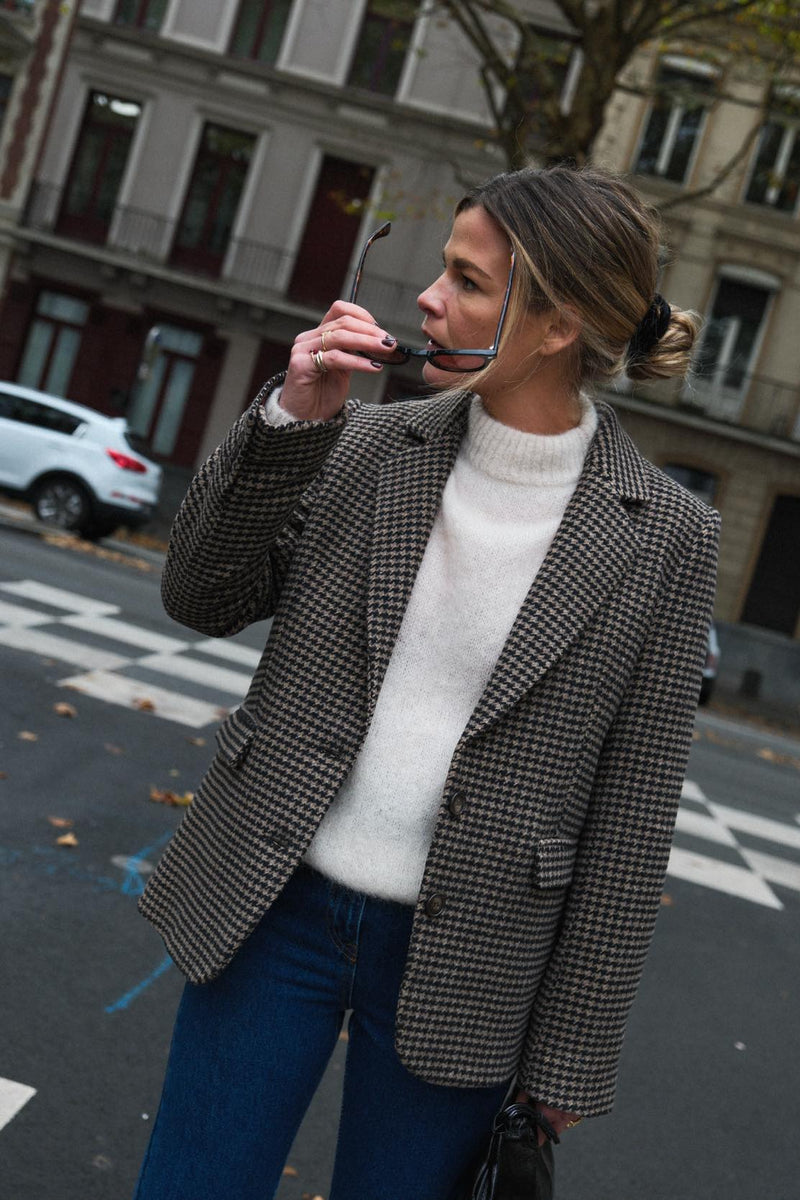 Blazer Gustave Pied De Poule