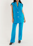 Veste - Cyan - Femme