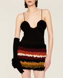 Jupe Mini - Multico Raye Crea - Femme