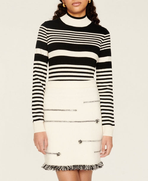 Jupe Tube Mini - Ecru - Femme