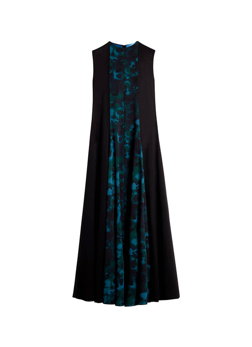 Robe - Flowers Spray Army Black - Femme