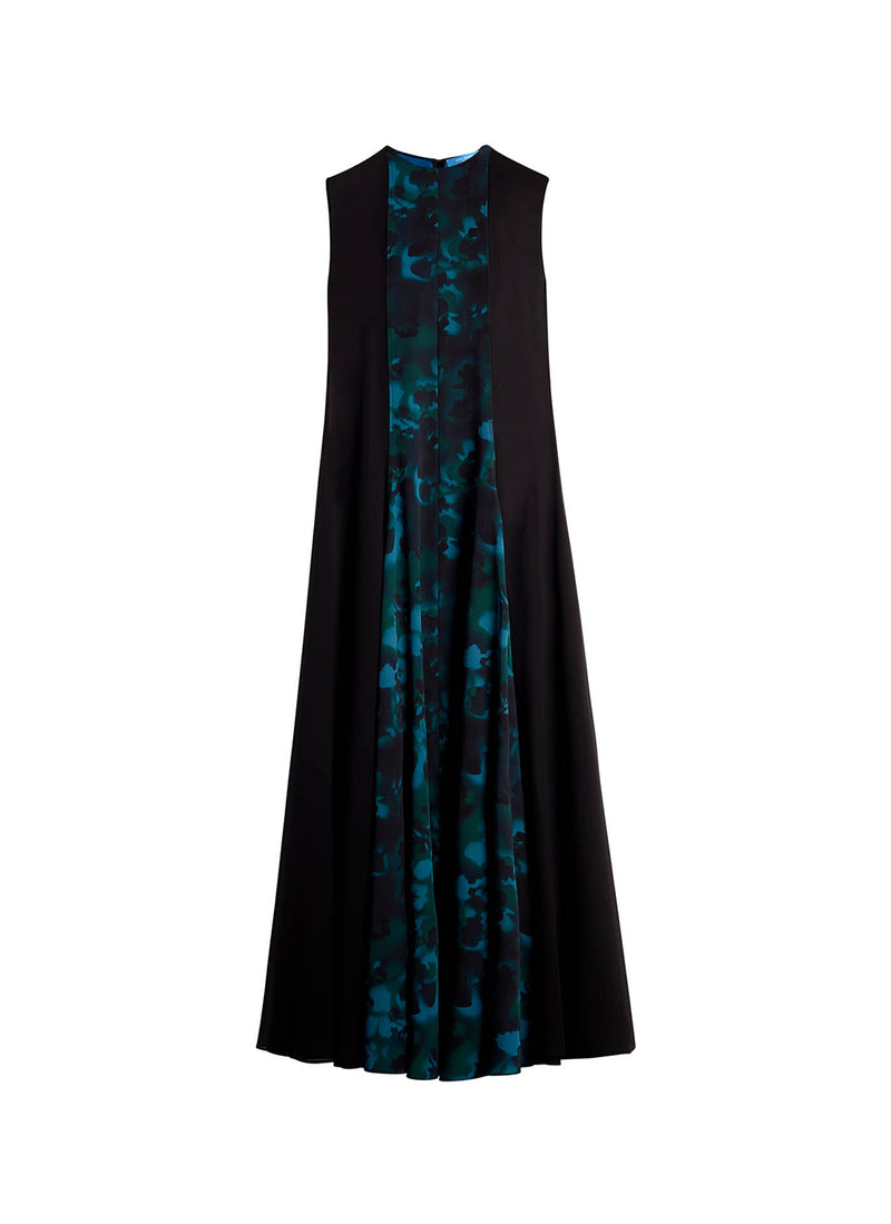 Robe - Flowers Spray Army Black - Femme