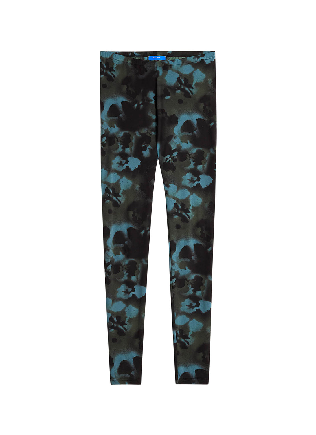 Pantalon - Flowers Spray Army Black - Femme