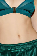 Soutien-Gorge Milie - Teal Sateen