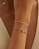 Bracelet Tennis Éclat - Doré