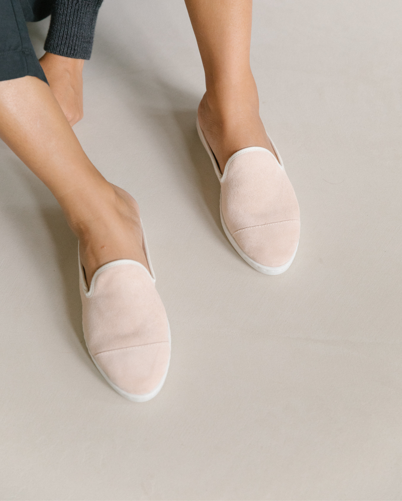 Mule Aime - Cuir Rose - Femme