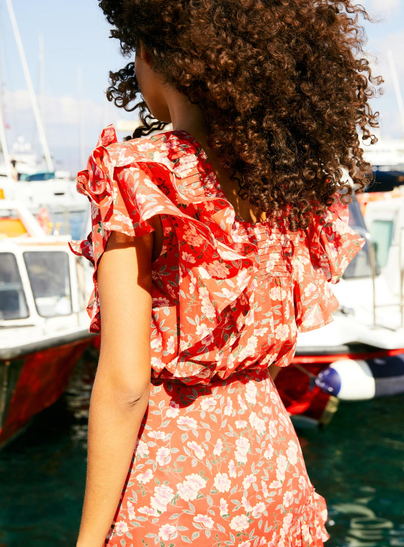 Petite Mendigote - Ornella Camelia Top - Carmine