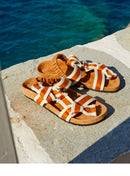 Petite Mendigote - Laura Cotton Sandal - Spice
