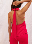 Top Daphné Rose Framboise