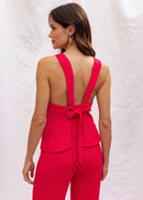 Top Daphné Rose Framboise