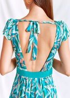 Robe Fermo Palme Émeraude