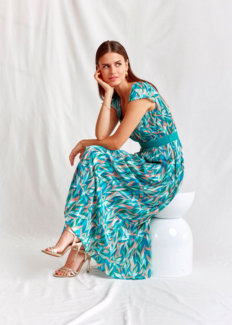 Robe Fermo Palme Émeraude