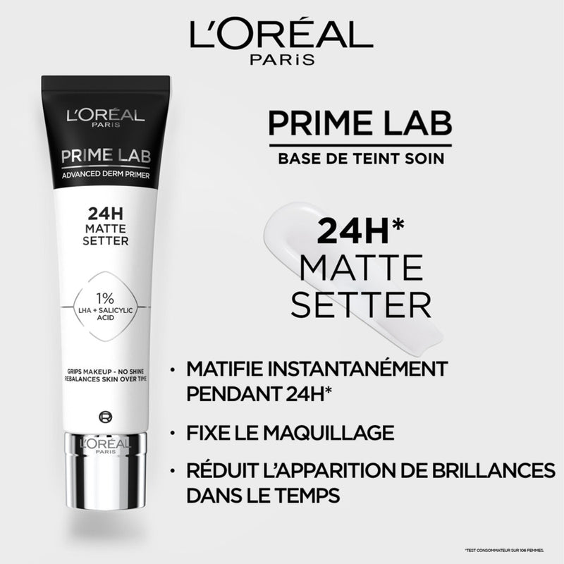Base De Teint Prime Lab 24H Matte Setter