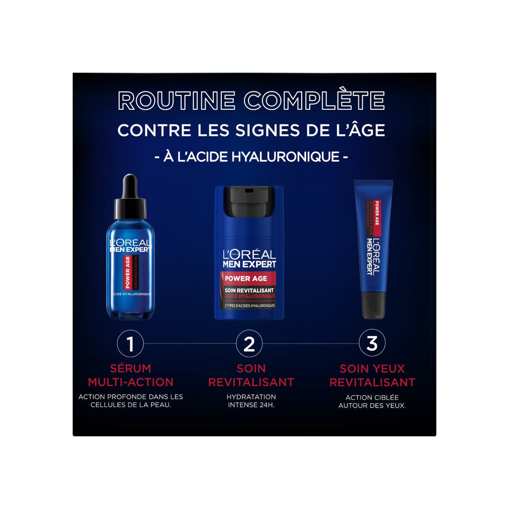 L'Oréal Men Expert Power Age Revitalizing Eye Care Ácido Hialurónico -
