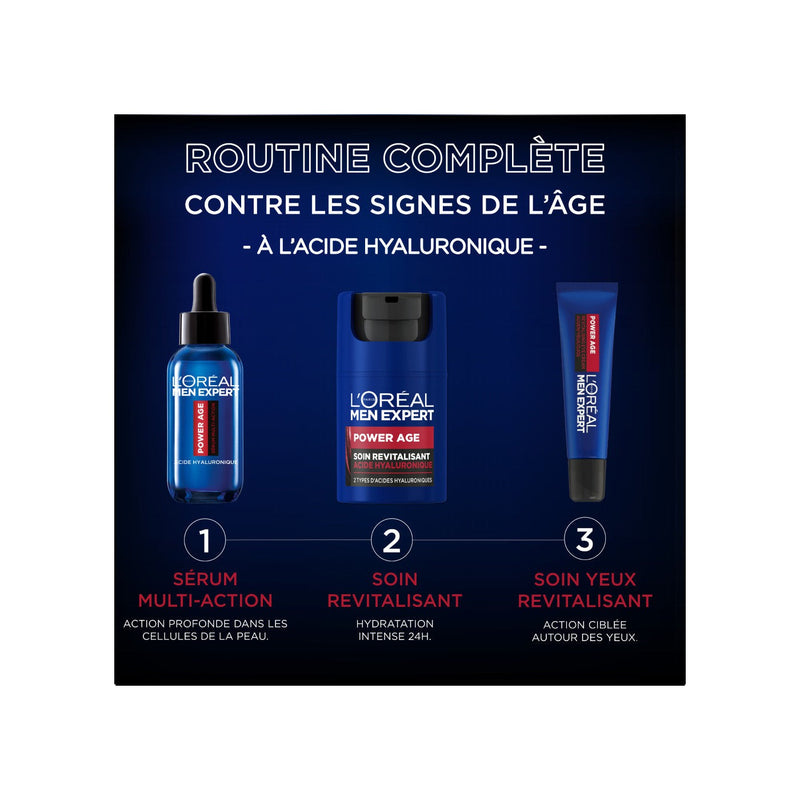 L'Oréal Men Expert Power Age Revitalizing Eye Care Hyaluronic Acid -