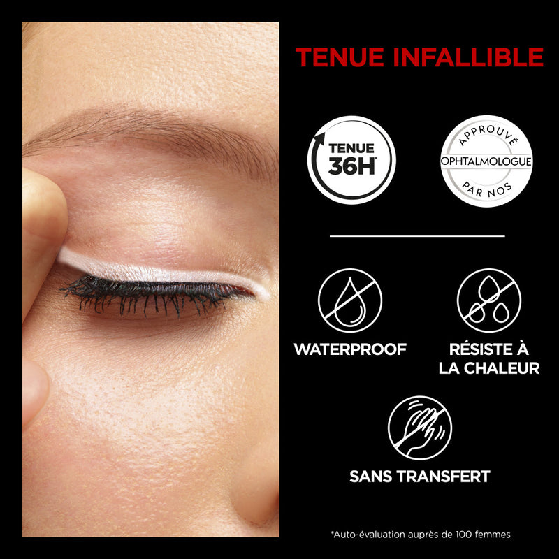 Infallible Grip Liner Gel Intense Polar White