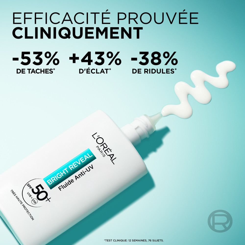 Bright Reveal Fluido Anti-UV Spf50+ Niacinamida Antimanchas