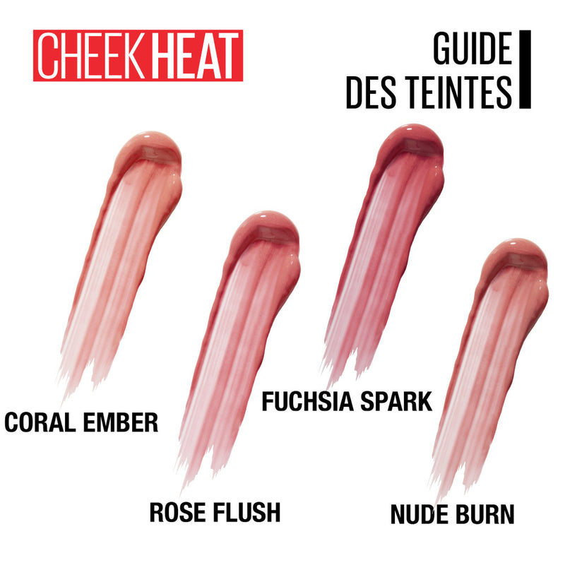 Cheek Heat Blush Gel-Crème 30 Coral Ember