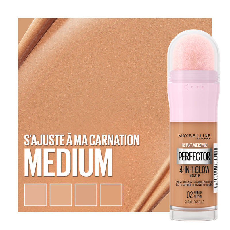 Instant Glow Perfector 4-En-1 02 Medium