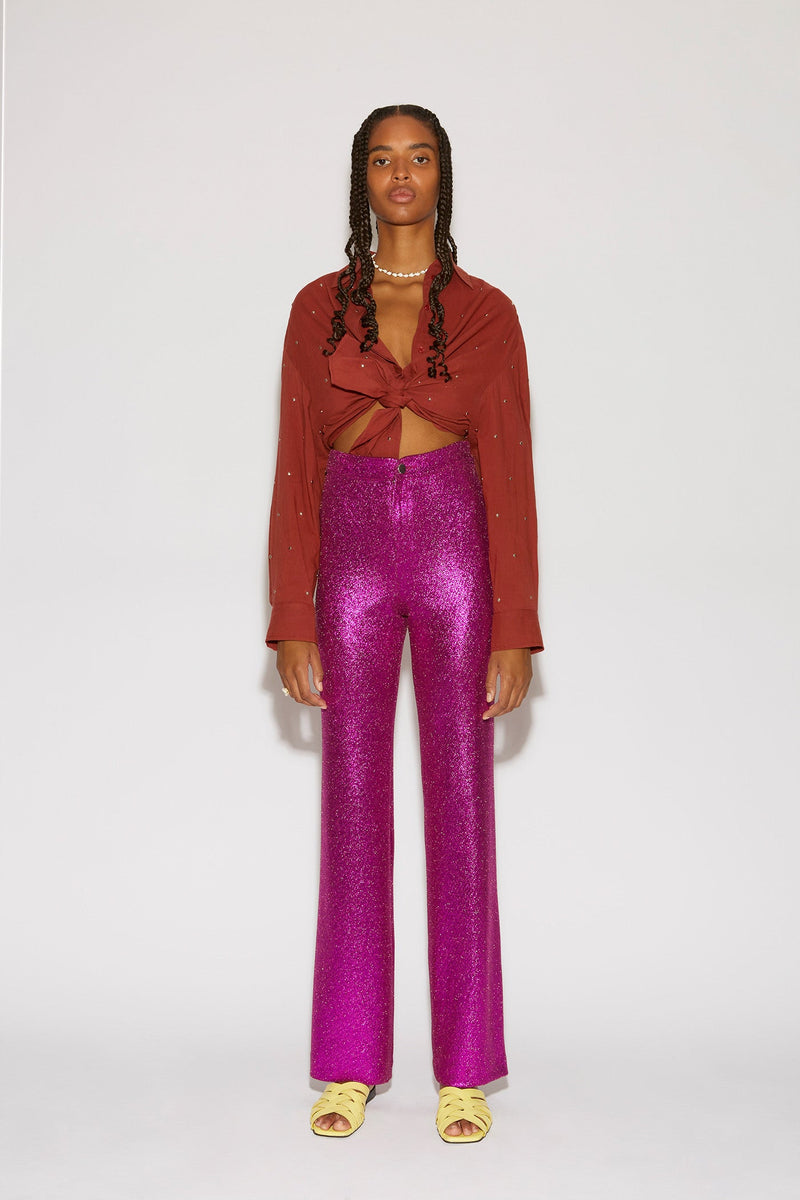 PANTALON DUKE GLITTER BOUGAINVILLIER