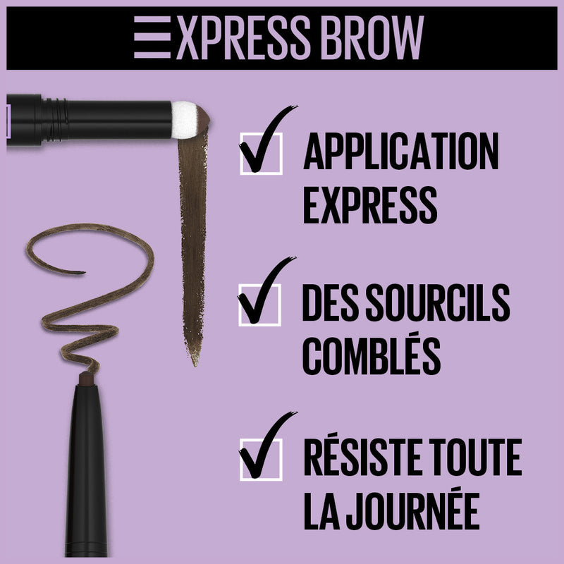 Express Brow Duo Crayon À Sourcils Blond Foncé