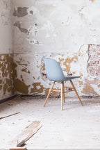 Albert Kuip - Dining Chair - Polypropylene Plastic - Light Gray