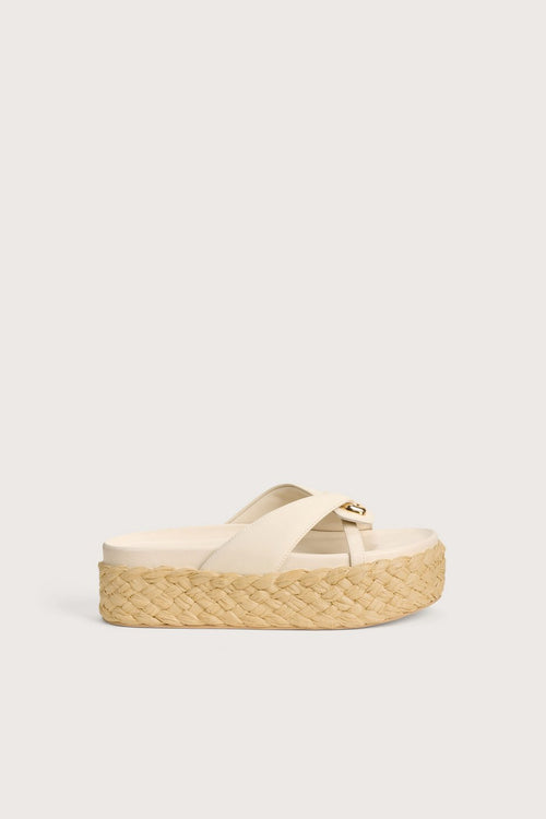 Blythe Heeled Sandals - Off White
