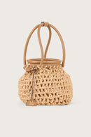 Bolso de mano - Asa superior Enya - Natural