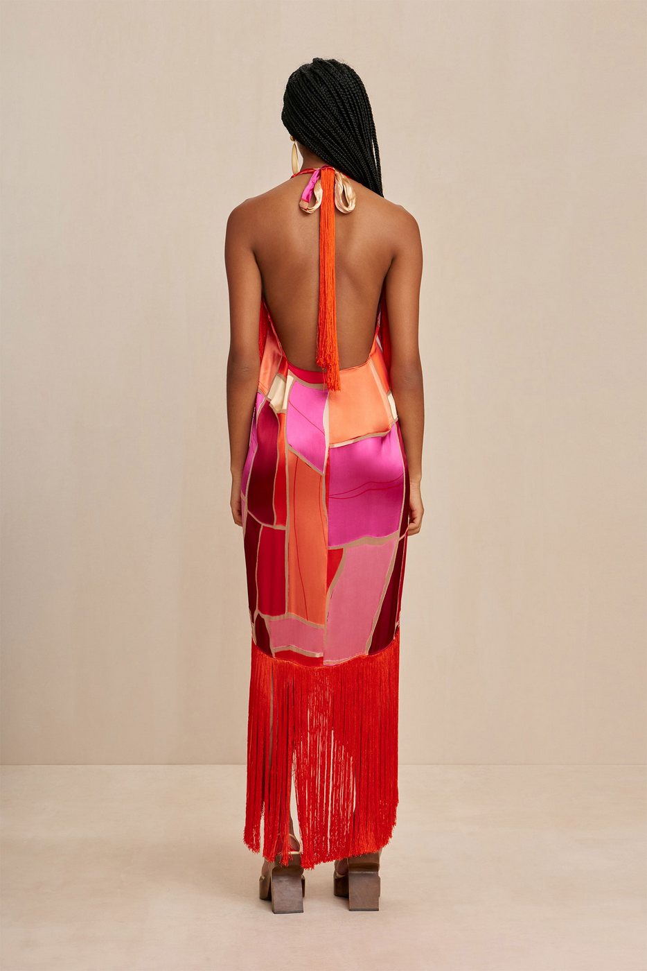 Bianca Beach Dress - Lollipop Multi