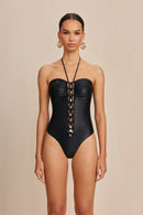 Maillot De Bain Une Pièce - Elorie - Black
