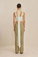 Top - Taija - Light Honeydew