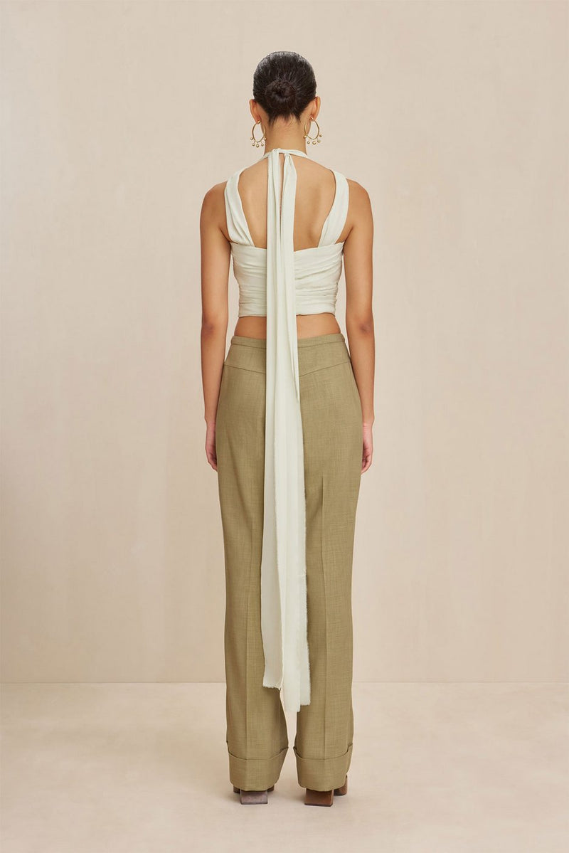Top - Taija - Light Honeydew