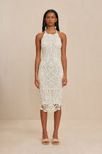 Oria Beach Dress - Off White