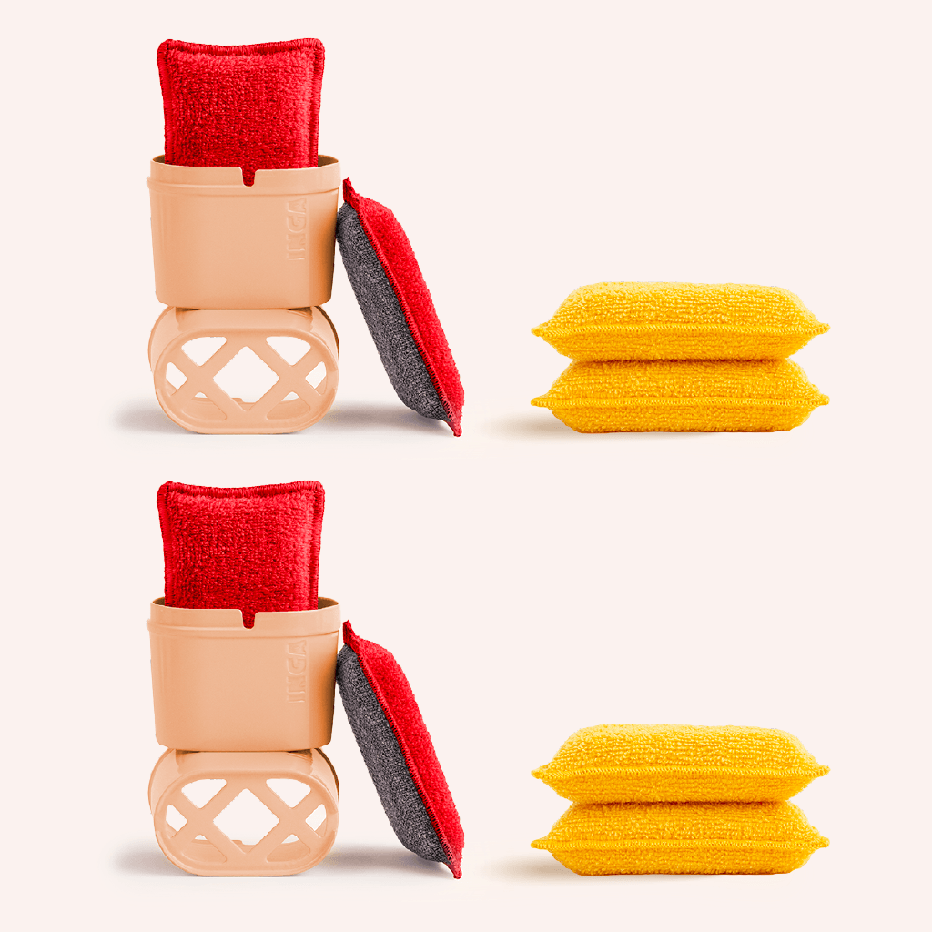Pack Esponjas Y Esponjas De Baño
