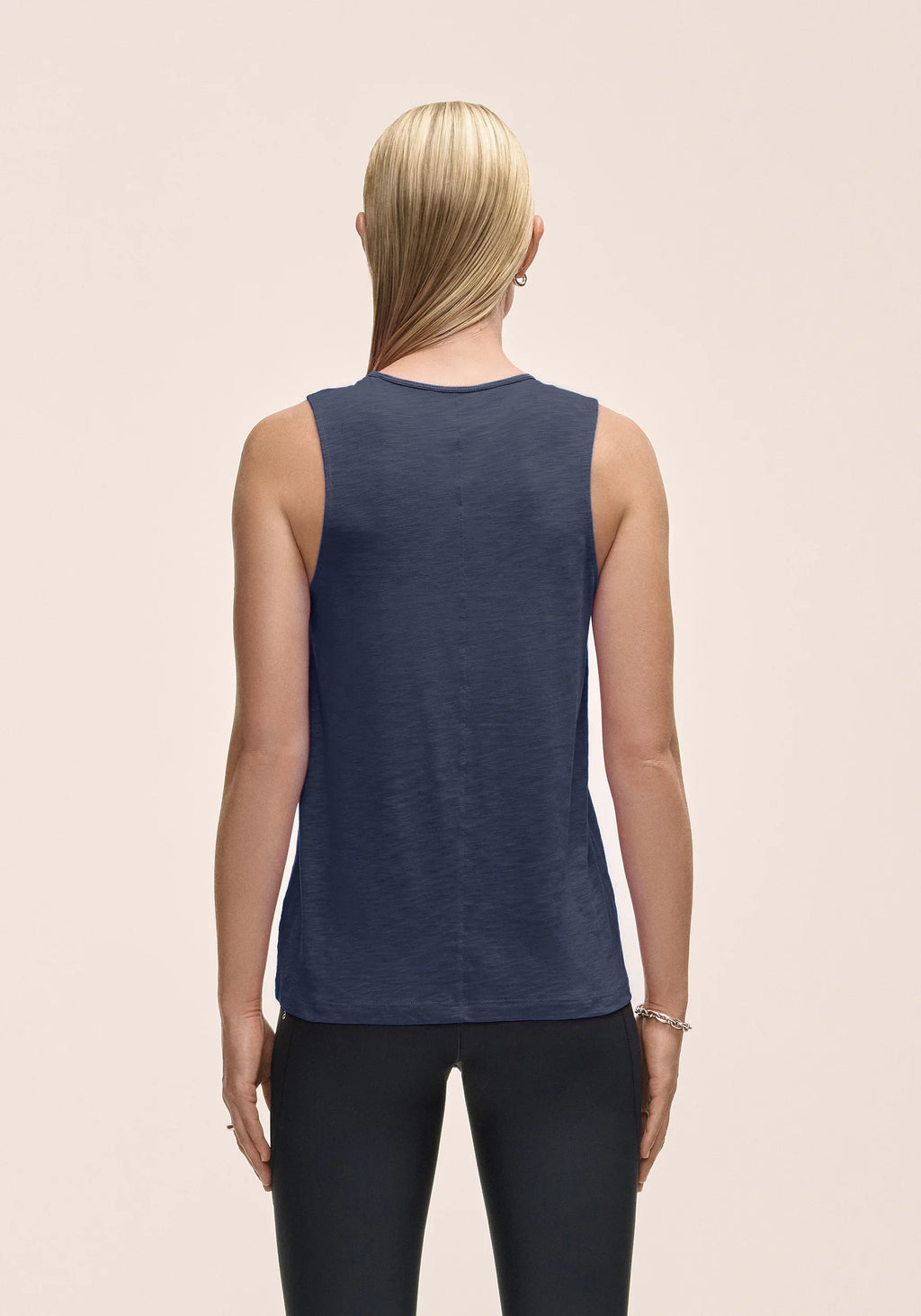 Soft Texture Tank - Core Blue