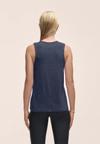 Soft Texture Tank - Core Blue