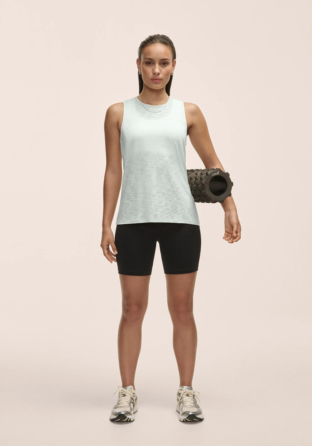 Soft Texture Tank - Misty Green