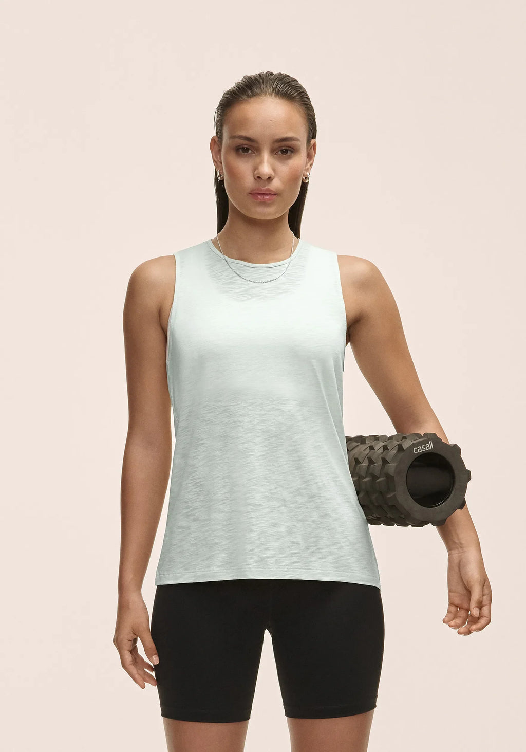 Soft Texture Tank - Misty Green