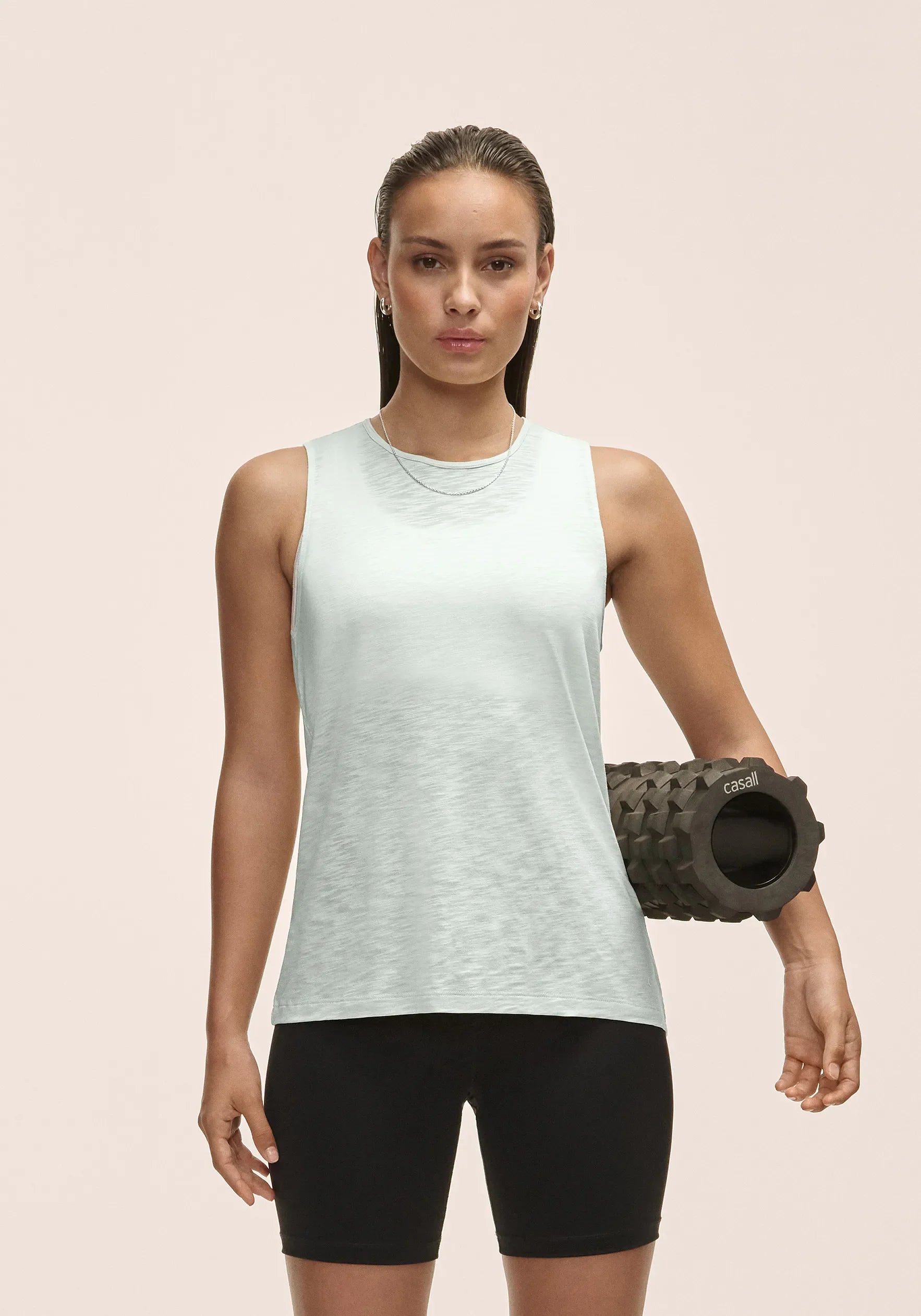 Soft Texture Tank - Misty Green