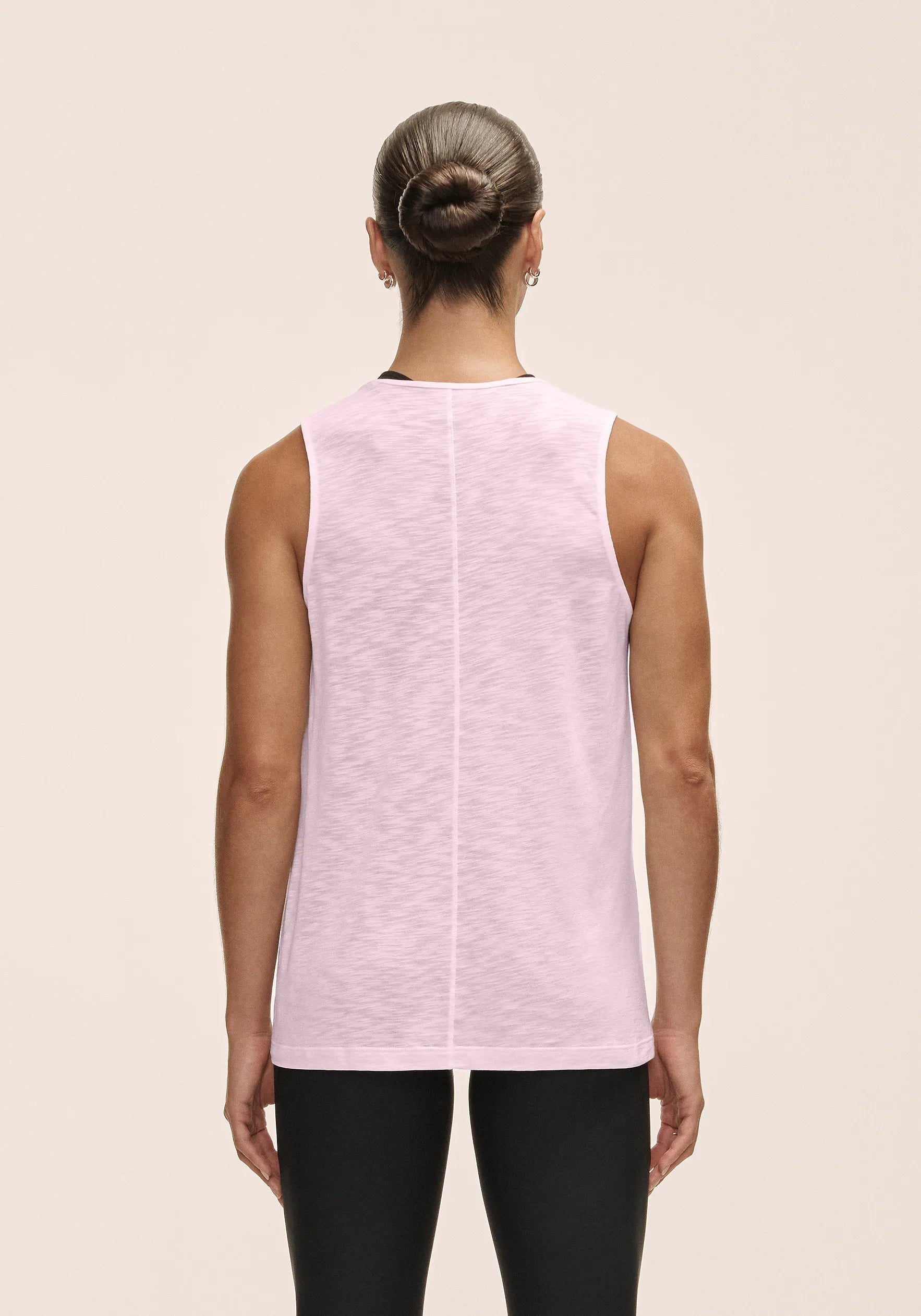 Soft Texture Tank - Lush Pink