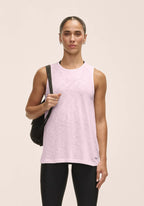 Soft Texture Tank - Lush Pink