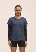 Soft Texture Tee - Core Blue