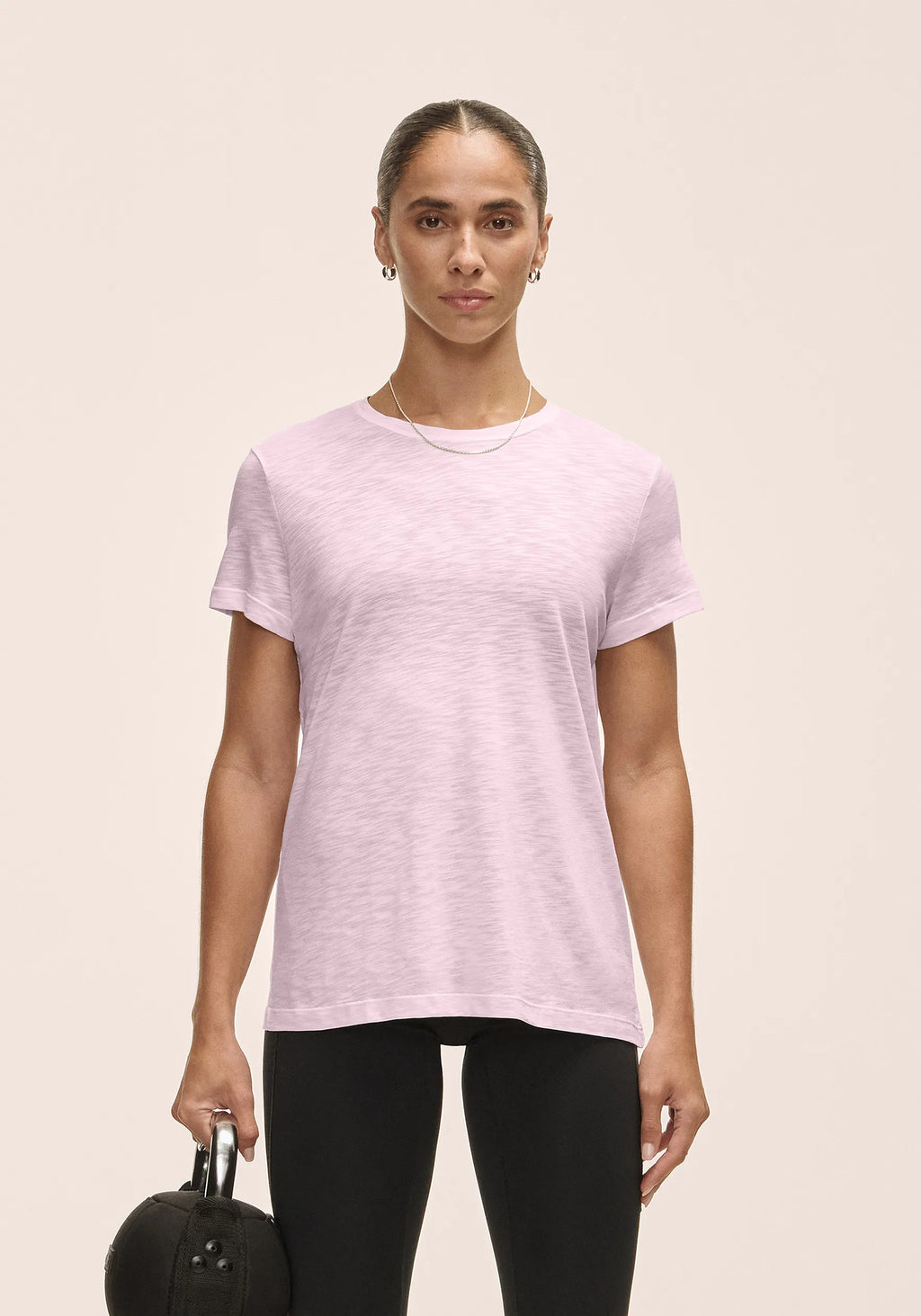 Soft Texture Tee - Lush Pink