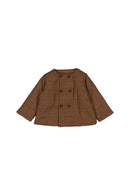 Veste/ Manteau Kleber  Tartan Pin D'Epices - Marron