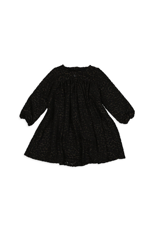 Robe Boetie Leopard Or Et Noir - Noir